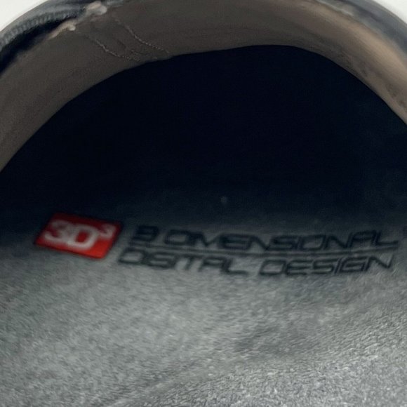 Abeo Womens 6565 Black Pleated Top Slip On Comfort Shoes 3D Insert Size 9 VGC - Picture 9 of 11